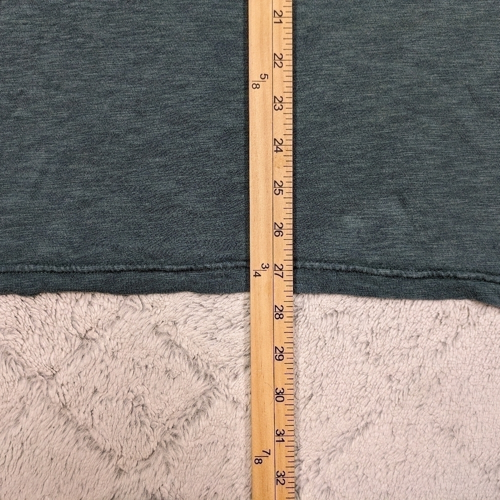 Johnnie-O T-Shirt Men's L Green Avocado Cotton Bamboo V-Neck Short Sleeve - Picture 5 of 8
